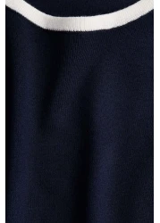 H&M Fine-knit T-shirt