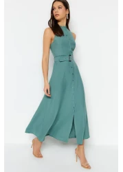  Collection Mint Belted Midi Woven Shirt Dress TWOSS23EL01628