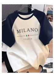 Machetta تي شيرت كبير الحجم مطبوع للجنسين