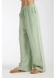 kaphone 10 بنطلون البالازو الموسلين للسيدات