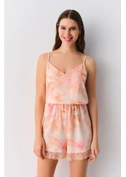 Suwen Romance Shorts Jumpsuit