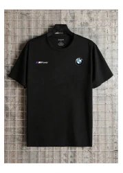 Minikelya New Season Bmw I am Power Printed Cotton Oversize T-shirt