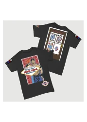 LEIVOR John Cena Uc Me Never Give up Printed Cotton T-Shirt