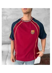 KUN SPORTSWEAR تي شيرت VINTAGE RETRO NOSTALJİ مقاس كبير للجنسين