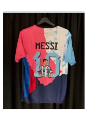 HS HAKAN SPOR Lionel Messi 10 Design Form T-Shirt