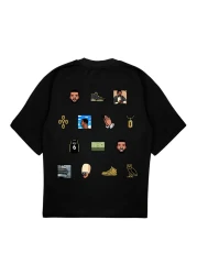 SVART WEAR Drake Set T-Shirt Oversize T-Shirt Music