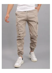 YXC Trend Maker بنطلون جيب البضائع للرجال