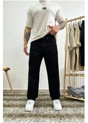 corfixman بنطلون أسود فضفاض