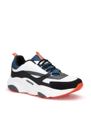 Dark Seer White Blue Kids Sneaker