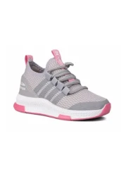 Ndrops 02 حذاء رياضي شبكي، صيفي، لتقويم العظام، مريح، خفيف الوزن، وردي ثلجي للأطفال