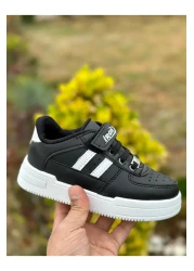 Muggo Jerry Daily Unisex Children's Guaranteed Elastic and Velcro Comfortable Sneaker Sports Shoes