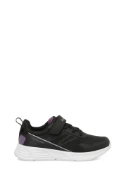 Kinetix Rugos Pu J F 4Pr Black Girls' Sneakers