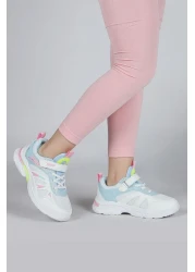 Jump 30053 White - Pink Girl's Sneaker Casual Sneakers