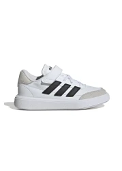 adidas Courtblock El C - Kids White Casual Shoes Id6506