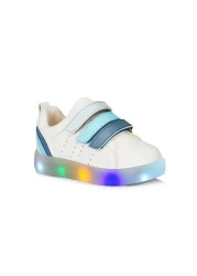 Vicco 220b21y212 حذاء رياضي باللون الأبيض والأزرق