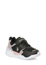 U.S. Polo Assn. Terminal Jr 4Pr - Black Girls' Sports Shoes