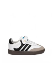 NS Little حذاء رياضي للأطفال - حذاء رياضي - نعل مسطح غير قابل للانزلاق - أسود