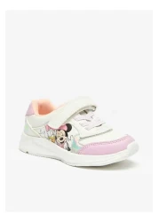 DİSNEY أحذية رياضية بطبعة ميني ماوس وديزي داك مع إغلاق بخطاف وحلقة