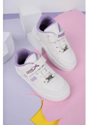 Muggo Jerry Daily Unisex Children's Guaranteed Elastic and Velcro Comfortable Sneaker Sports Shoes