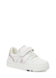 U.S. Polo Assn. Original U.S. Polo Assn. Girl's White Sneaker