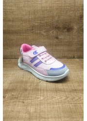 Bolimex حذاء رياضي للفتيات باللون الوردي مع نعل ناعم ومريح