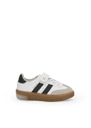 Tuğba Ortopedi 044 Unisex Kids White/Black Lighted Sneaker