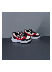 Rexba Boy's Red Daily Comfortable Sneaker