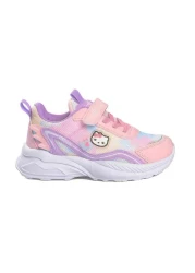 ellaboni Girl's Lighted Sports Comfortable Sole Lightweight Sneaker Velcro Summer Children's Shoes