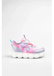 Vicco Balloon Lighted Girls Preschool Lilac Sneakers