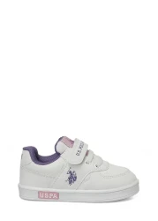U.S. Polo Assn. Cameron Jr 5Fx White Girl's Sneaker