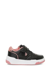 U.S. Polo Assn. Milow Jr 4Pr Black Girl's Sneaker