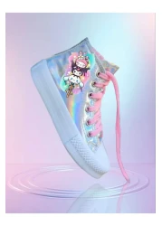 archiepet Hologram Cute 3-Piece Chrome Anime Girls' Shoes