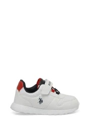 U.S. Polo Assn. Boys' Sports Shoes - GARFIELD JR 4FX White
