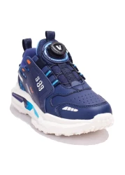 Vicco Code 346F24K329Bb Navy Blue Orthopedic Daily Boy's Sports Shoes