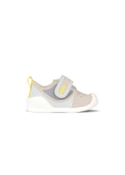 Vicco حذاء رياضي Uki Orthopedic Unsiex Baby باللون الرمادي الخطوة الأولى