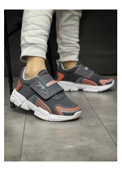 onexsports Children's Orthopedic Velcro Flexible Light Breathable Unisex Mesh Kids Sneakers Sports Shoes