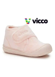 Vicco Color Ilk Adım Bebek Ortopedik Çocuk Panduf Spor Ayakkabı Pudra