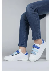 Jump 30110 Blue - White Velcro Boys' Sneakers Casual Sneakers