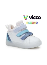Vicco Rainbow Işıklı Ortopedik çocuk Boğazlı Spor Ayakkabı Mavi