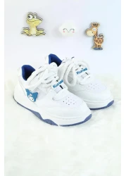 Moda Lime Unisex Children's Sports Shoes Kuromi Special Design Lace-Up and Velcro Sneakers