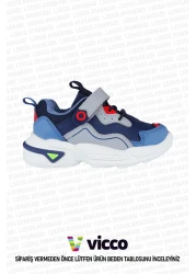 Vicco Lightweight Navy Blue Charm Model Sports Shoes for Baby Boy and Child