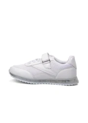 Cool Unisex White Velcro Children's Sneakers