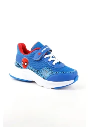 Süperland Blue Color Boys' Sports Shoes with Spider-Man