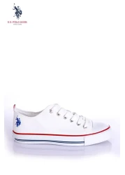 U.S. Polo Assn. أحذية نسائية بيضاء بينيلوبي