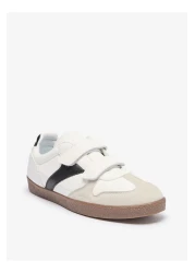 LBL by Shoexpress Colourblock Shoes with Hook and Loop Closure