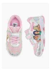 Barbie Barbie Printed Light-Up Sneakers with Hook and Loop Closure
