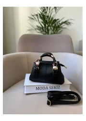 Moda Sekiz Women's Mini Crossbody Hand and Shoulder Bag with Shawl Accessory