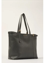 Ted Baker Black Floater Skin Large Shopping Bag with Inner Wallet 24Fw904