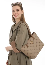 Beverly Hills Polo Club Light Mink Women's Shoulder Bag 05BHPC8014