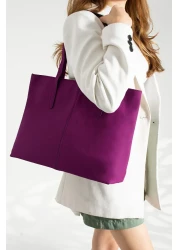 Reddington Women's Lacoste Leather 2 Sleeve Zippered Large Size Bag Shoulder Bag, Handbag, Laptop Bag